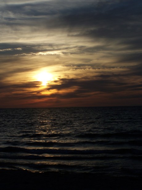 A Sunset Over Cape Cod Bay