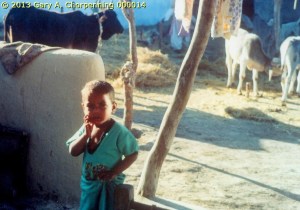A Little Boy in a South Asian Village; photo by GAC