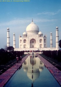 The Taj Mahal -- a magnificent tomb; photo by GAC